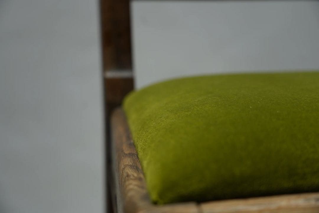 フランスアンティーク　アールデコ　装飾　アンティーク　オーク材　木味の良い椅子