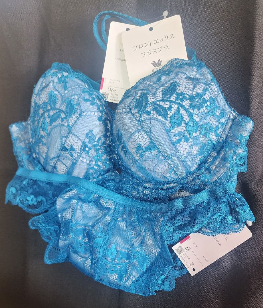 Wacoalパルファージュフロントエックスブラ D65 ショーツM