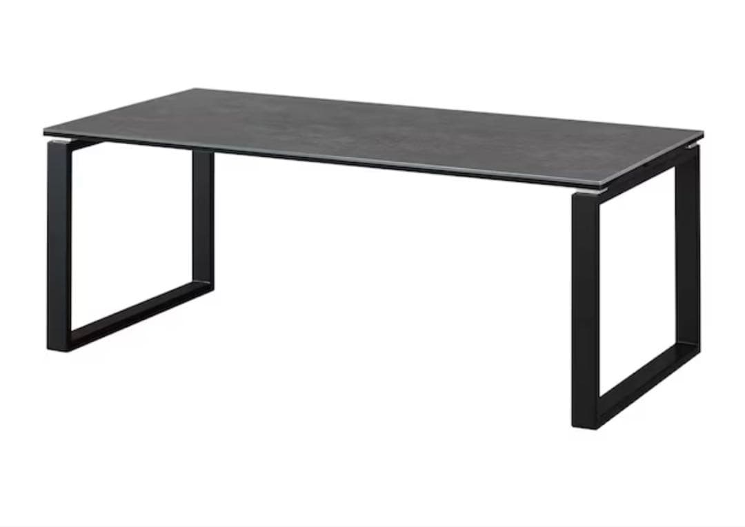 ニトリ CT CERAS118 BK/WH センターテーブル