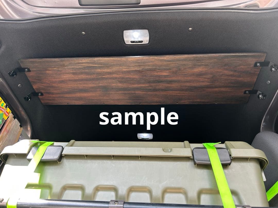 ラスト1点 NVAN 天井棚 簡単取付キット 天板 ブラケット カスタム 内装