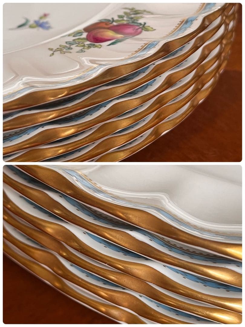 【希少品】スポード ★トラップネルスプレイズ★ディナー皿　5枚