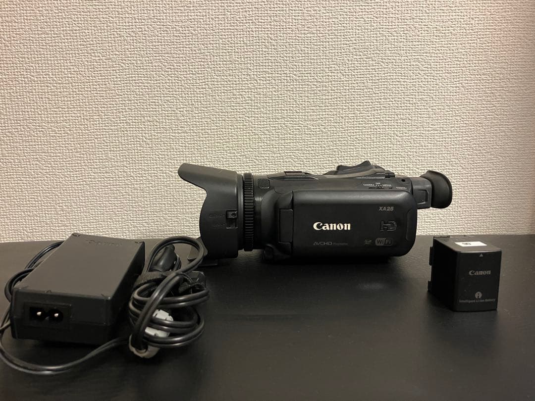 Canon 業務用ビデオカメラ XA-25 現状品