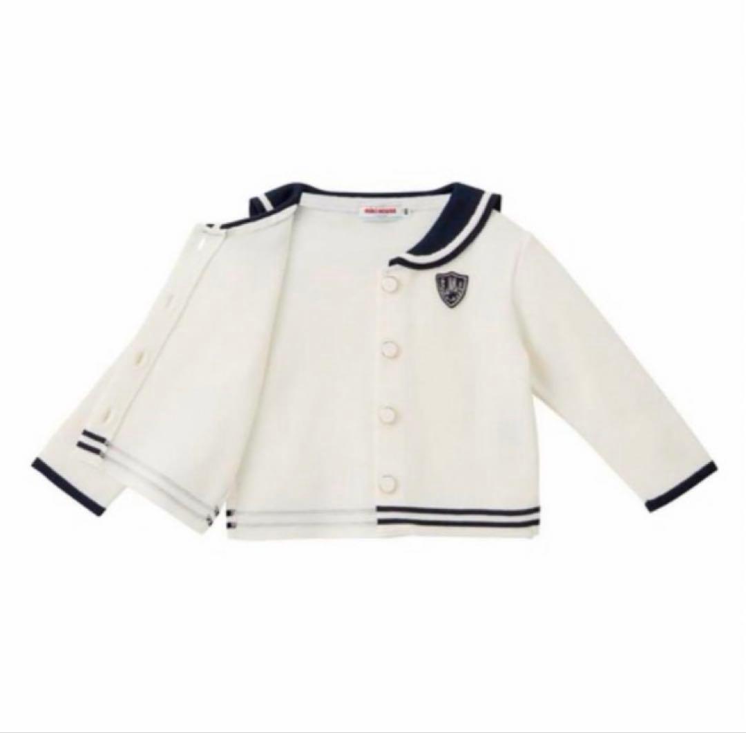 ミキハウス　フォーマルセットアップ　90 ニット　セーター