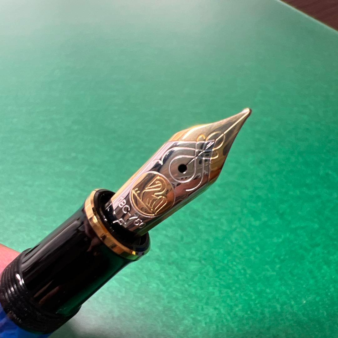 【未使用】PelikanペリカンM800 ブルー・オー・ブルー 限定モデル　希少