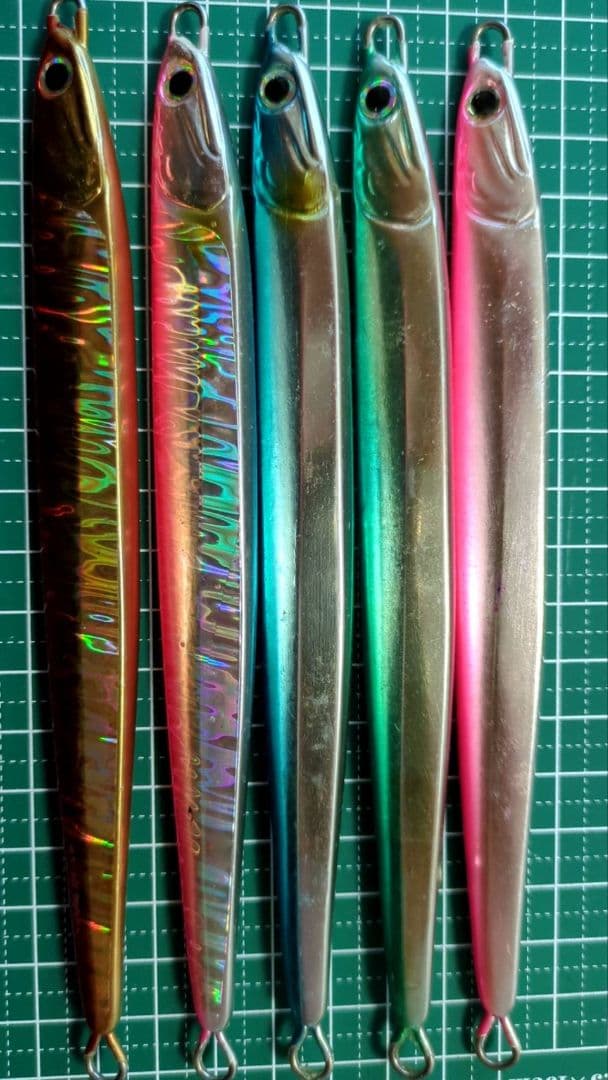 グーニーズ　背黒ジグ150グラム　5本セット