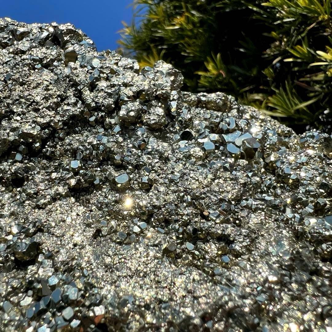✳金ピカ‼️極上の輝き✨無数の細かい金の輝き✨強力邪気祓い、金運✨パイライト 原石