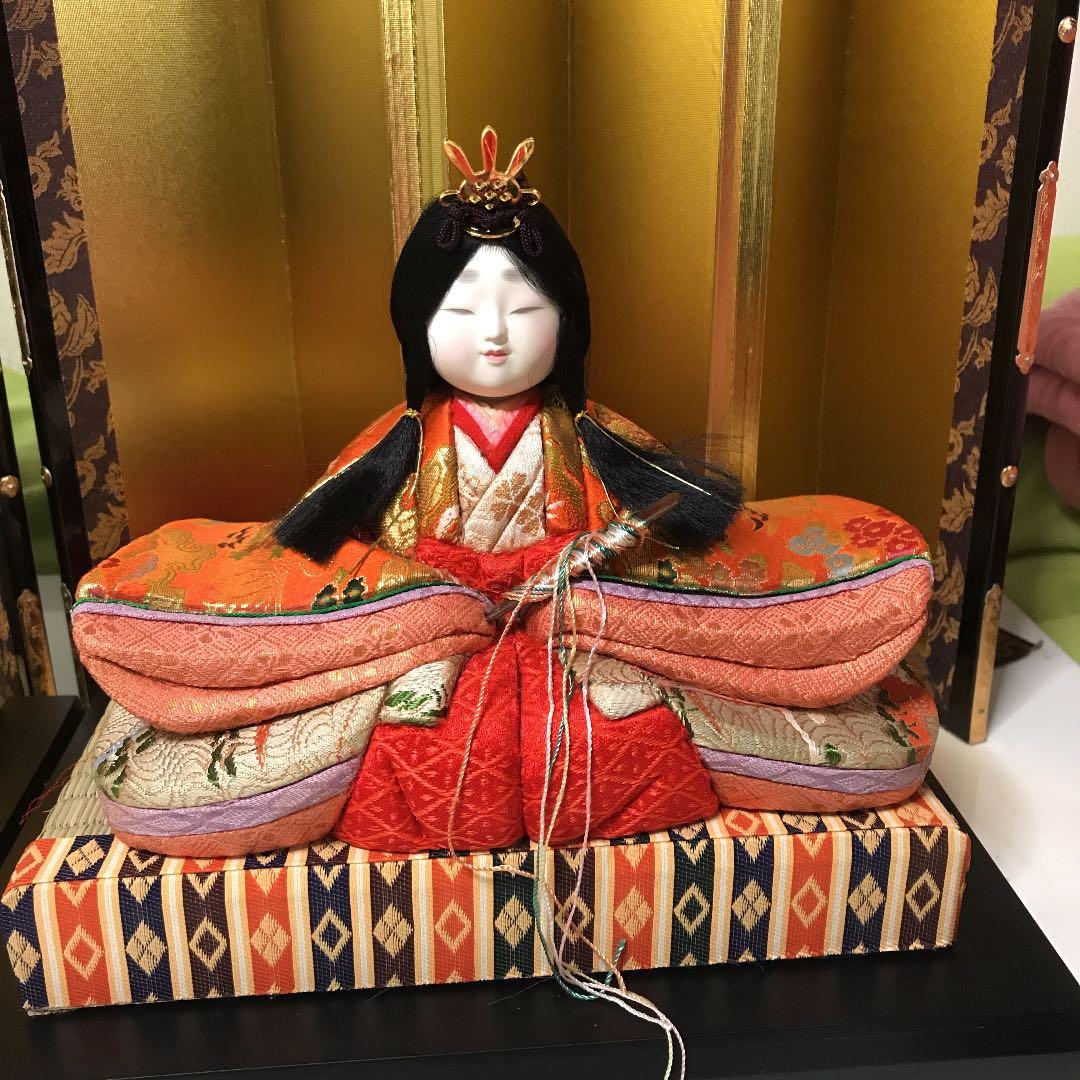 雛人形 30号 親王飾 木目込人形 ケースなし