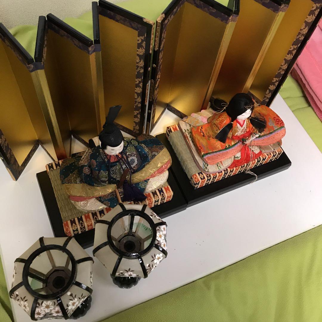 雛人形 30号 親王飾 木目込人形 ケースなし