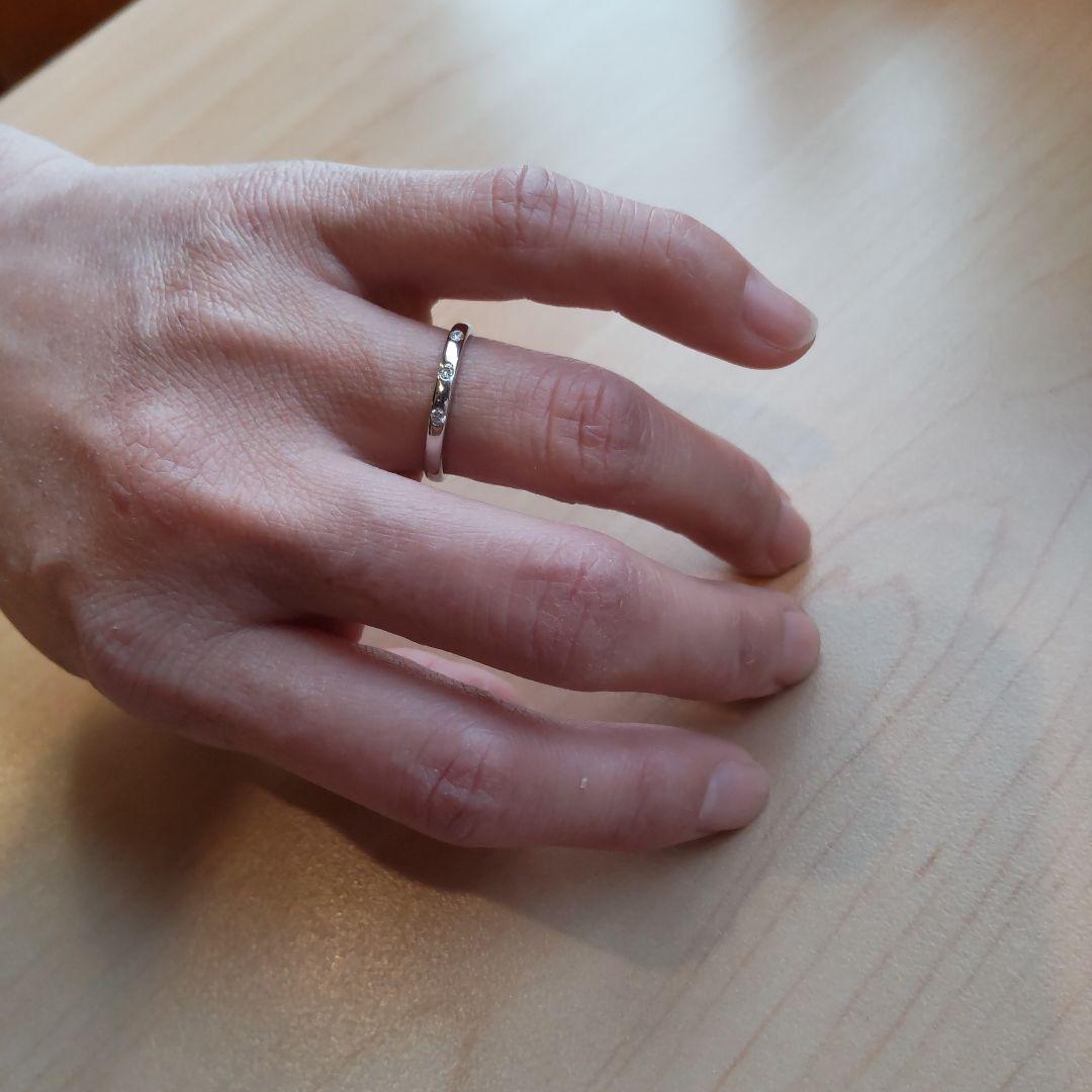 スタージュエリー　ブライダルプラチナリング