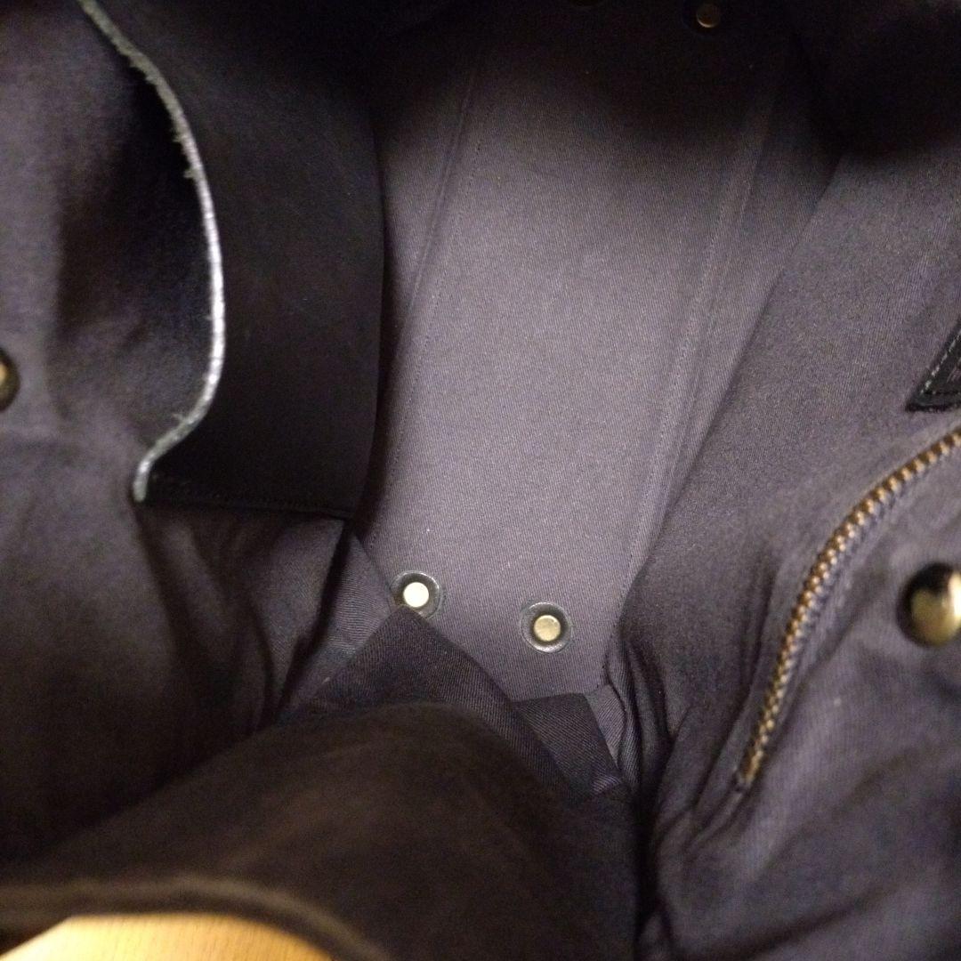 【日本製】SOMES SADDLE オールレザートートバッグ　ブラック