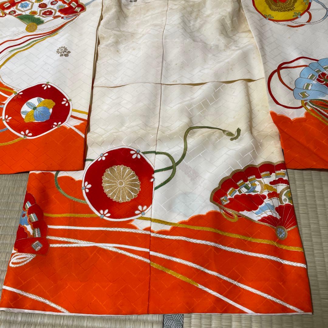 七五三　七歳着物と小物セット　訳あり