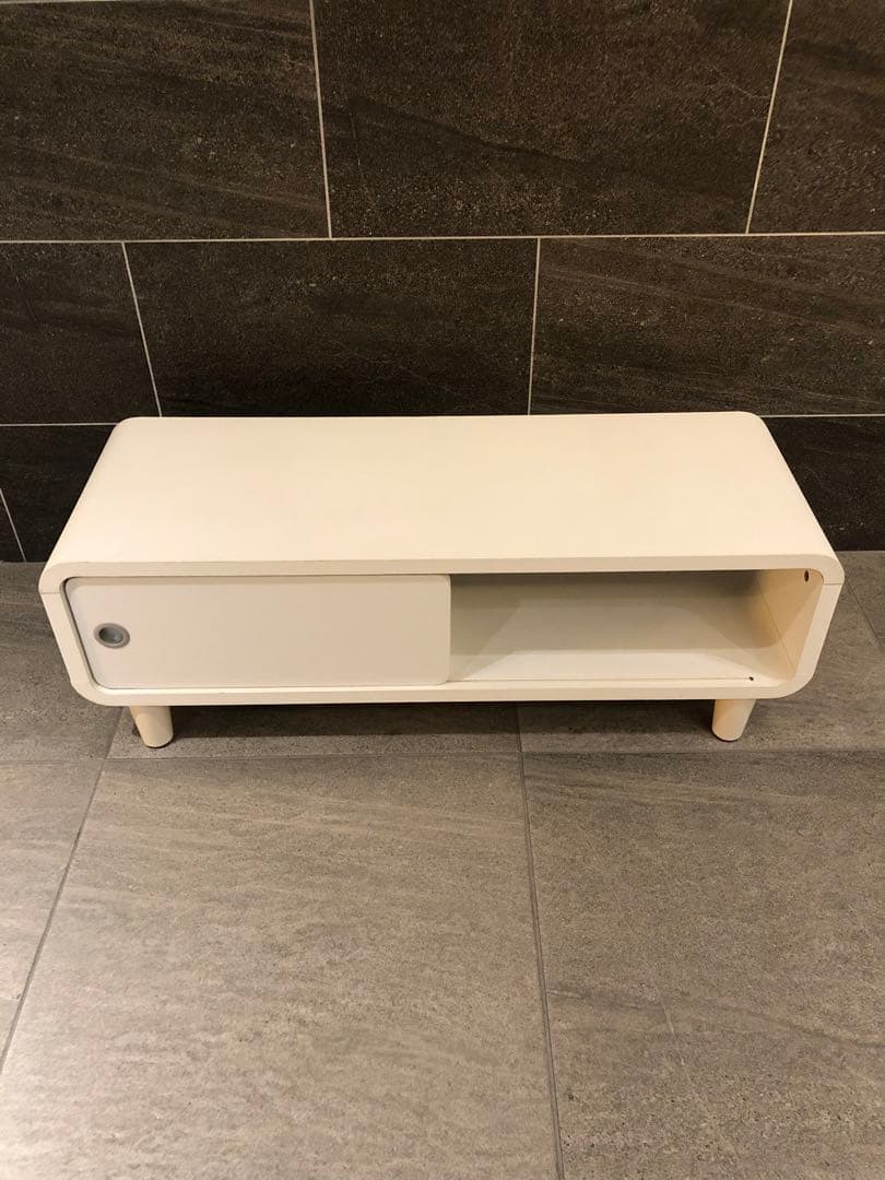 ホワイト テレビ台 引き出し付き ニトリ テレビボード　クルーズ40 N