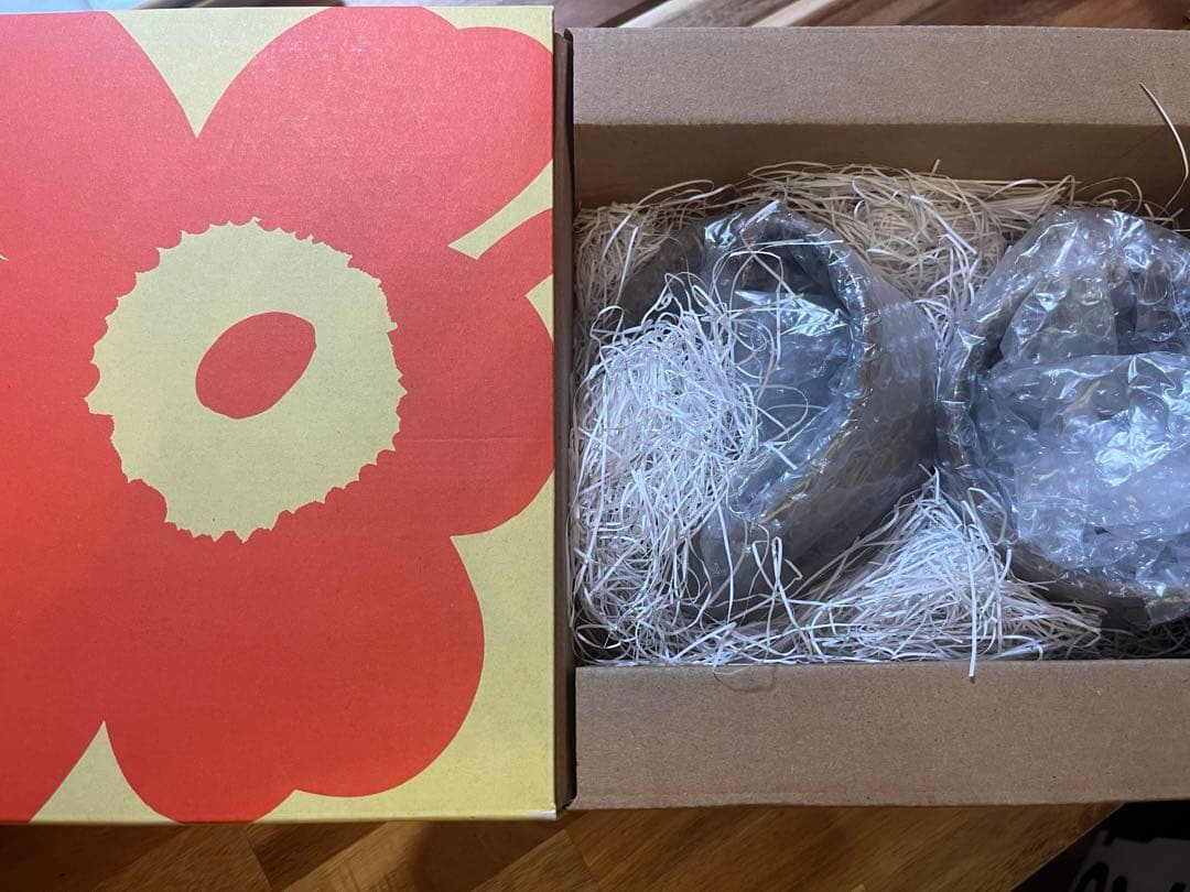 【新品未使用】【限定ラッピング】2個セット　マリメッコ　スープカップ