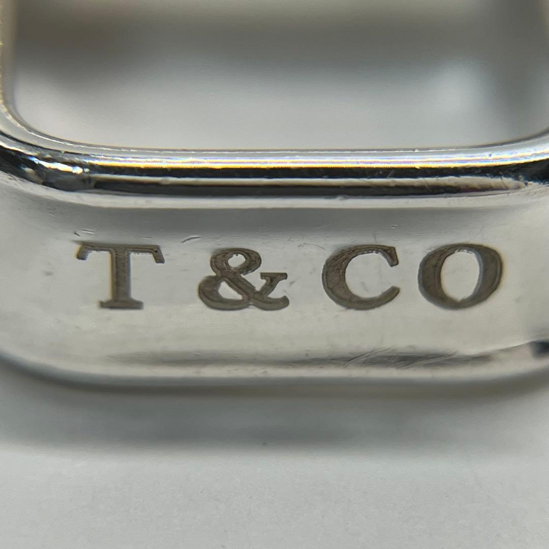 ティファニー TIFFANY 1837 スクエアリング 約12号 SV925