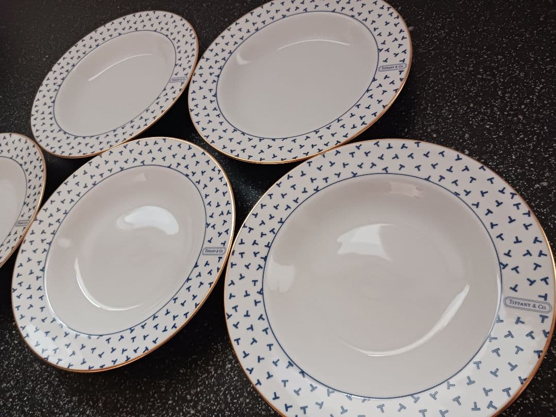 未使用・箱なし✨TIFFANY ティファニー ダンシングT 食器セット