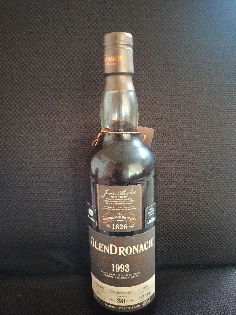 【新品未開栓・完品・国内限定】グレンドロナック1993 30年 Y’sカスク
