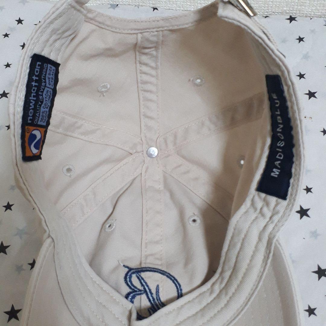 マディソンブルー　キャップ