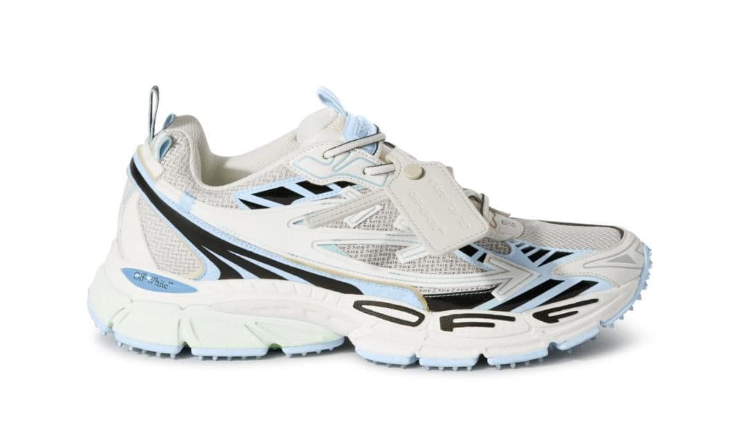 定価9万円 オフホワイト ホワイトブルー Be Right Back 28cm