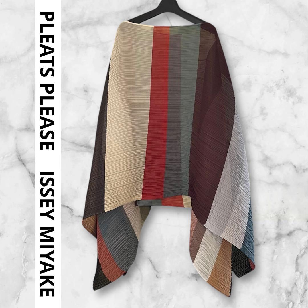 【プリーツプリーズ】MADAME-T（ストール、スカーフ、ポンチョ）光沢なし