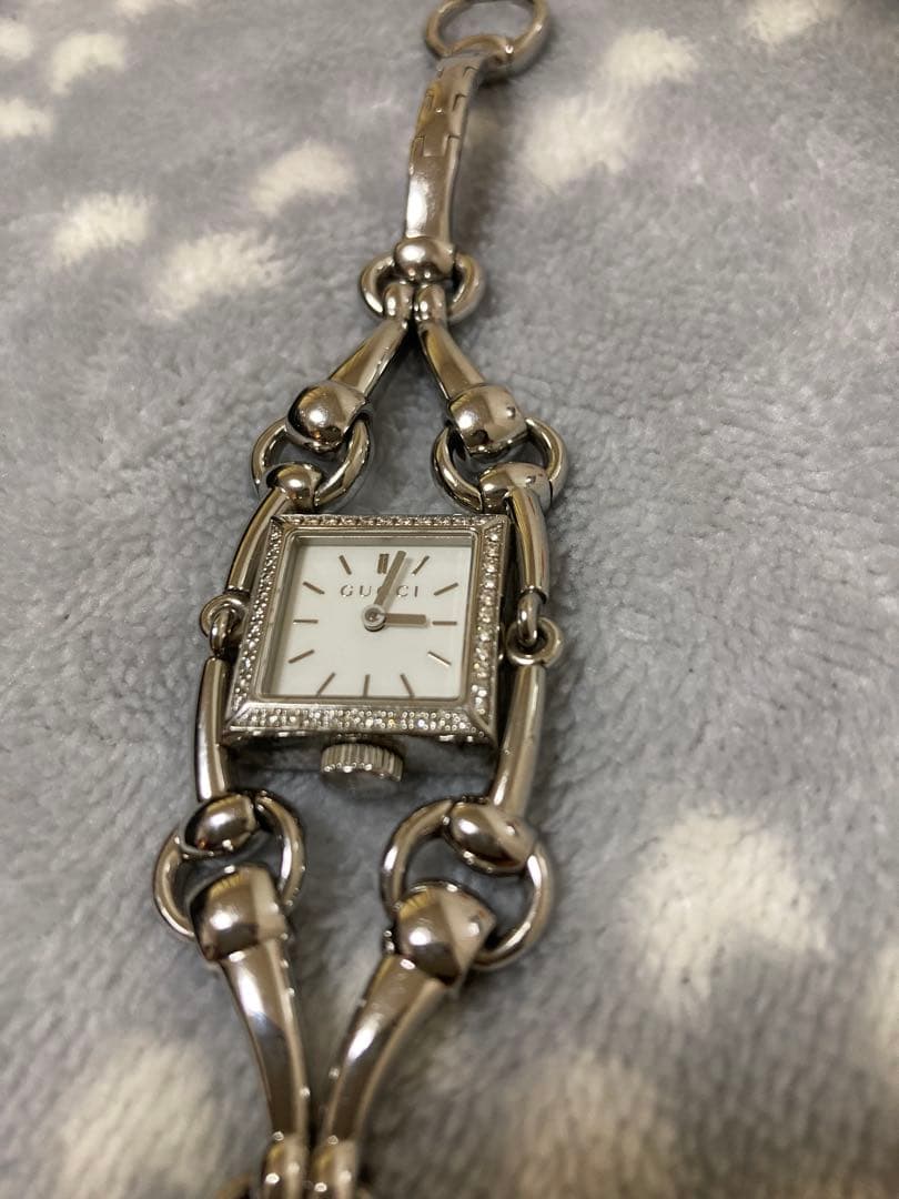 箱付き】GUCCI グッチ シニョーリア ダイヤベゼル