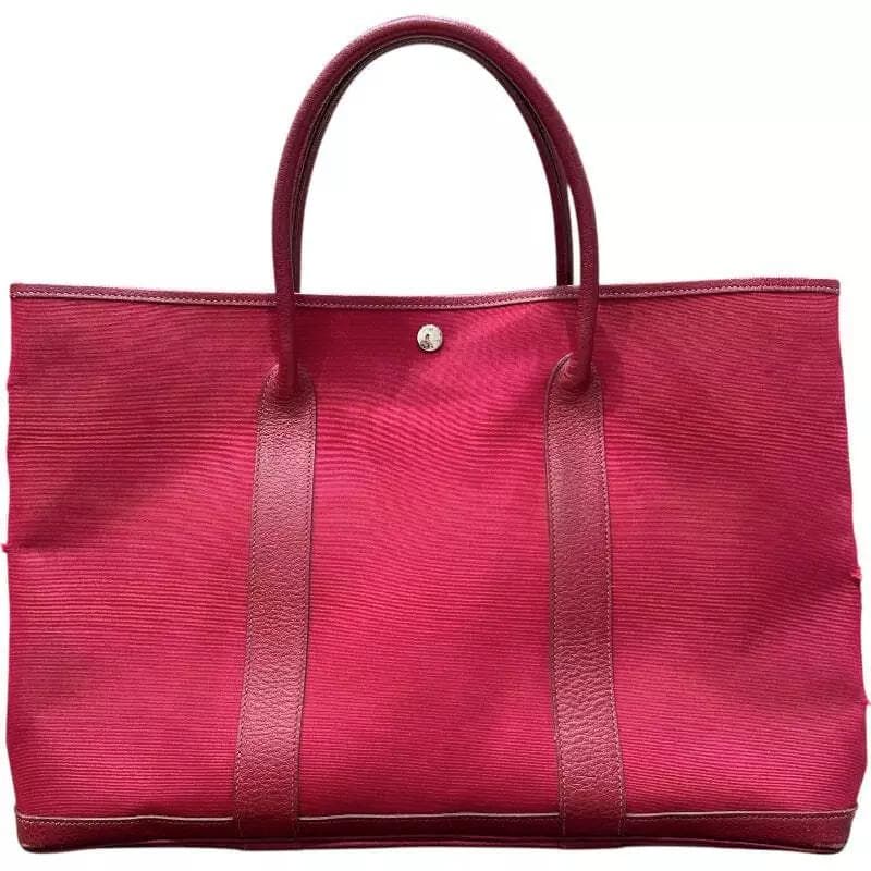 大特価　HERMES エルメス　ガーデンパーティ MM J刻印 シルバー金具