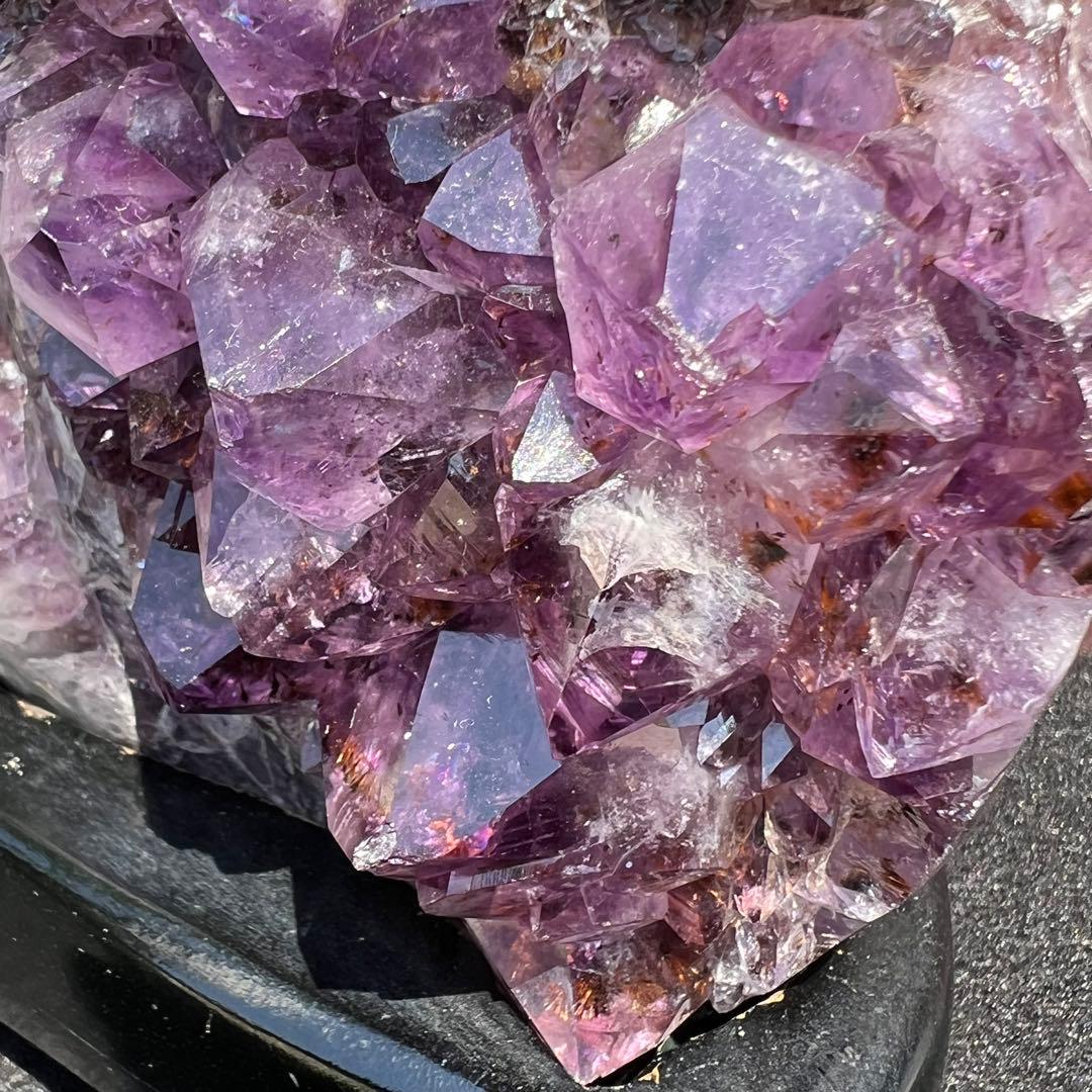 アメジスト クラスター 原石 紫水晶 天然石 パワーストーン 置き物