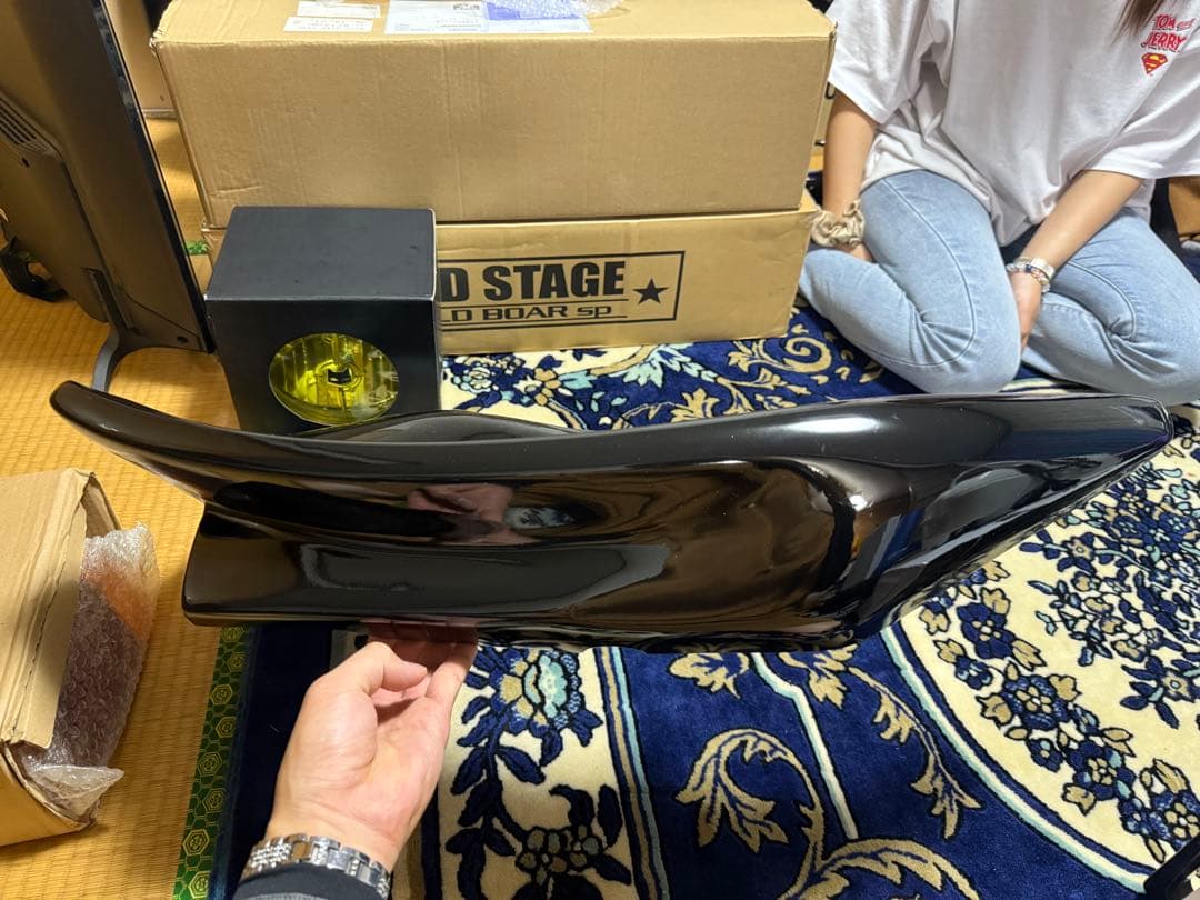 XJR400r 用 CBXテールとテールカウル バイク用黒色プラスチックカウル