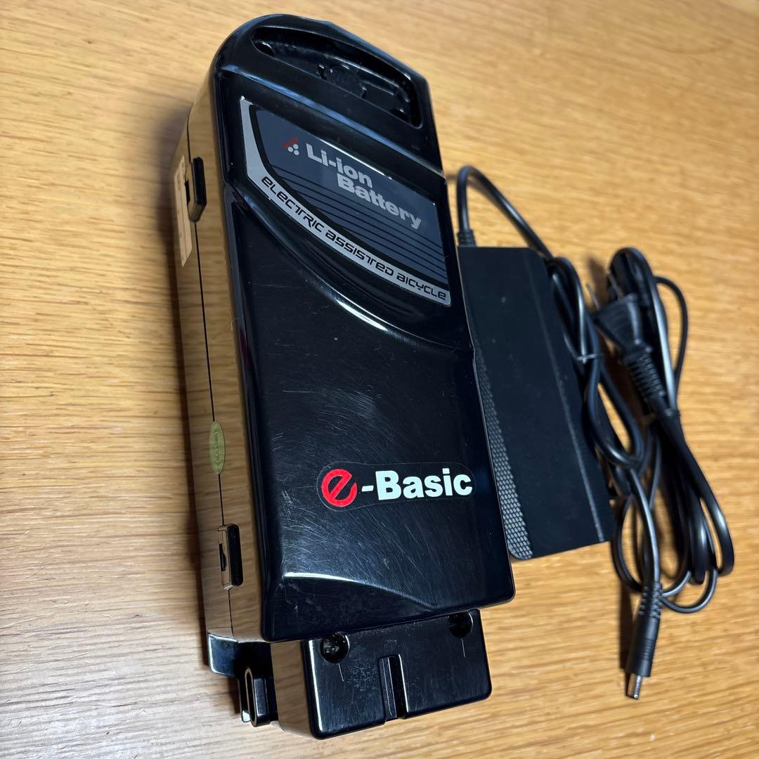 e-Basic 電動自転車用バッテリー 本体 充電器付き
