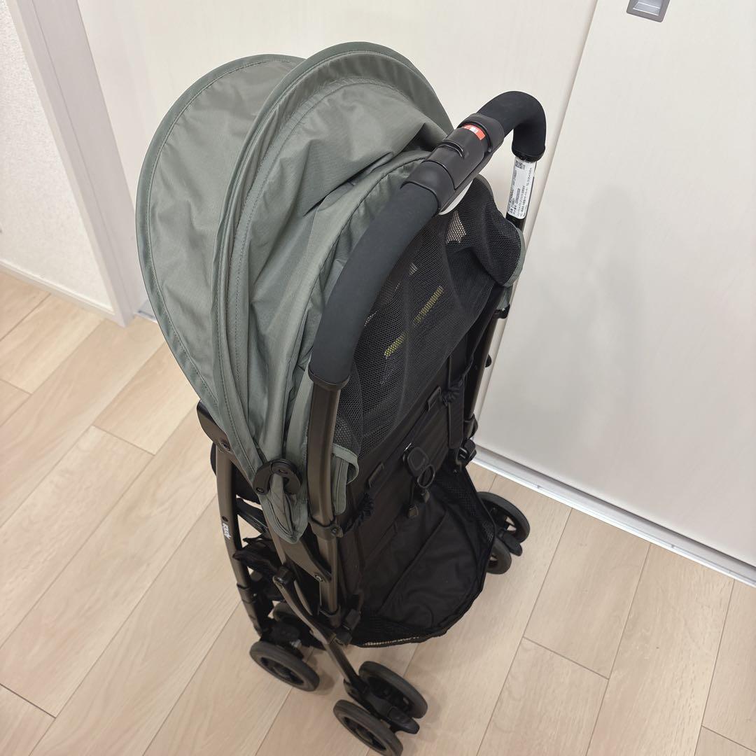 【送料込】【美品】Aprica マジカルエアー B型ベビーカー【カバー付】