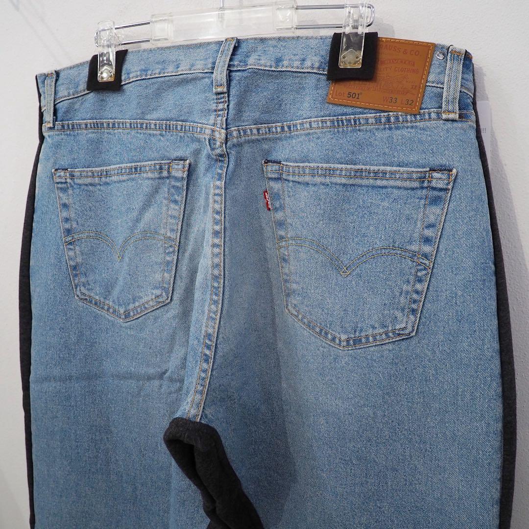 新品 W33 定価132000円 ブレス x リーバイス 501 再構築 パンツ