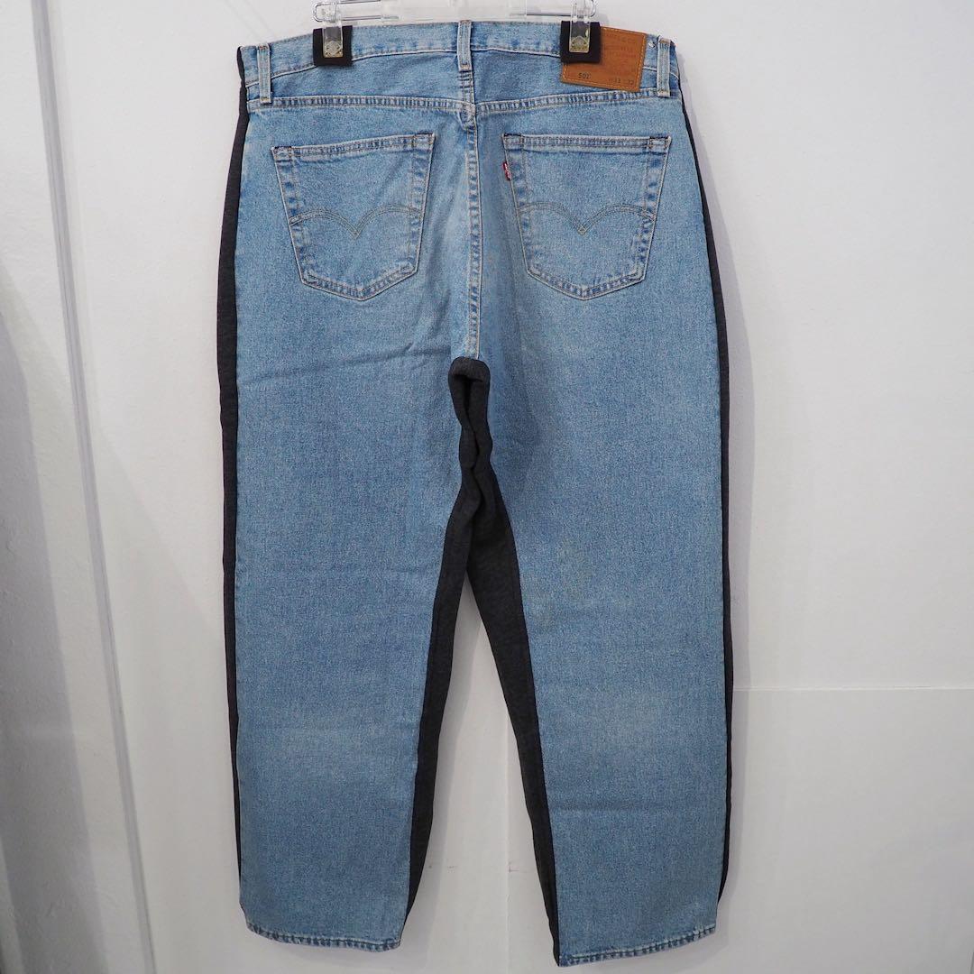 新品 W33 定価132000円 ブレス x リーバイス 501 再構築 パンツ