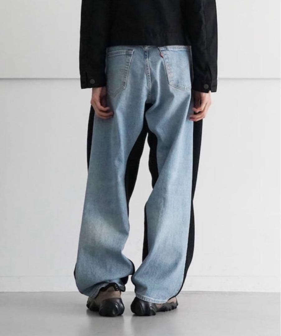 新品 W33 定価132000円 ブレス x リーバイス 501 再構築 パンツ