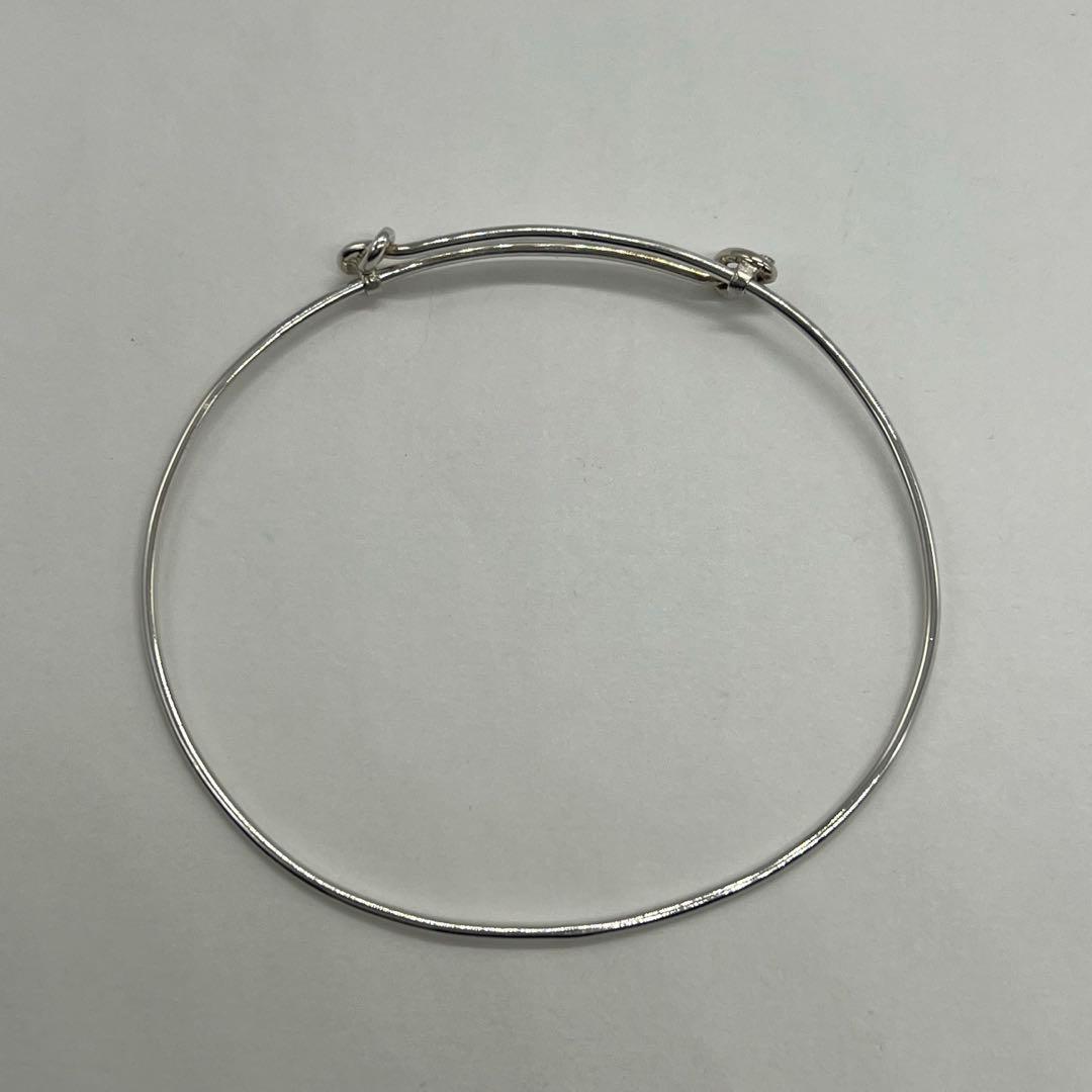 グッチ GUCCI ダブルノット バングル SV800 オールド 希少