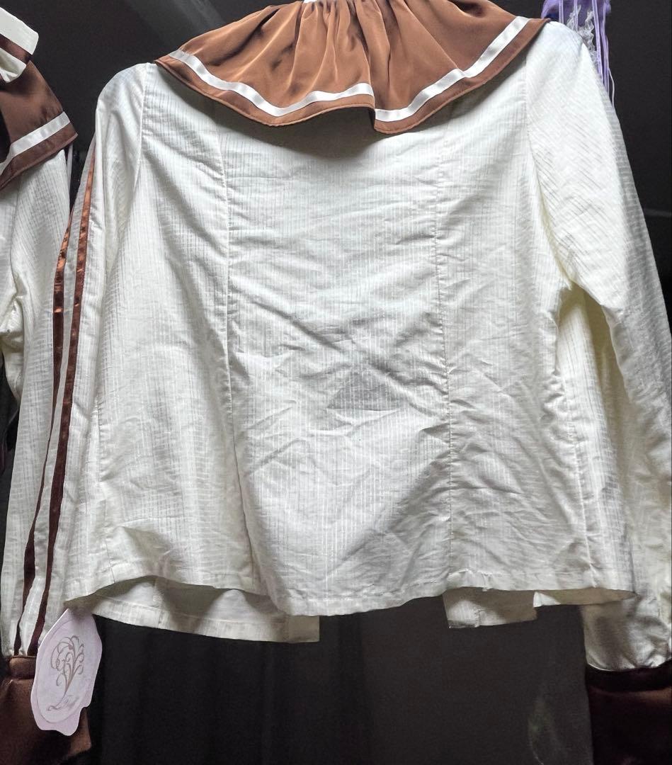 海外 ロリータ チョコミント ブラウス スカート ゴスロリ ジャンパースカート