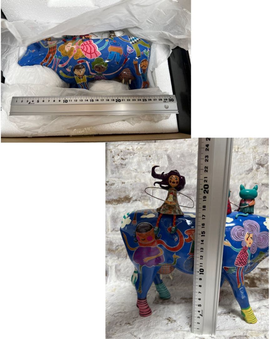 Cow Parade 2010 Carol W カウパレード 丑年 干支飾り 牛