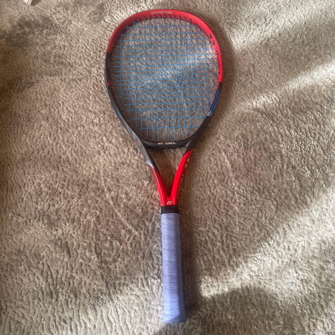 YONEX テニスラケット レッド/ブルー