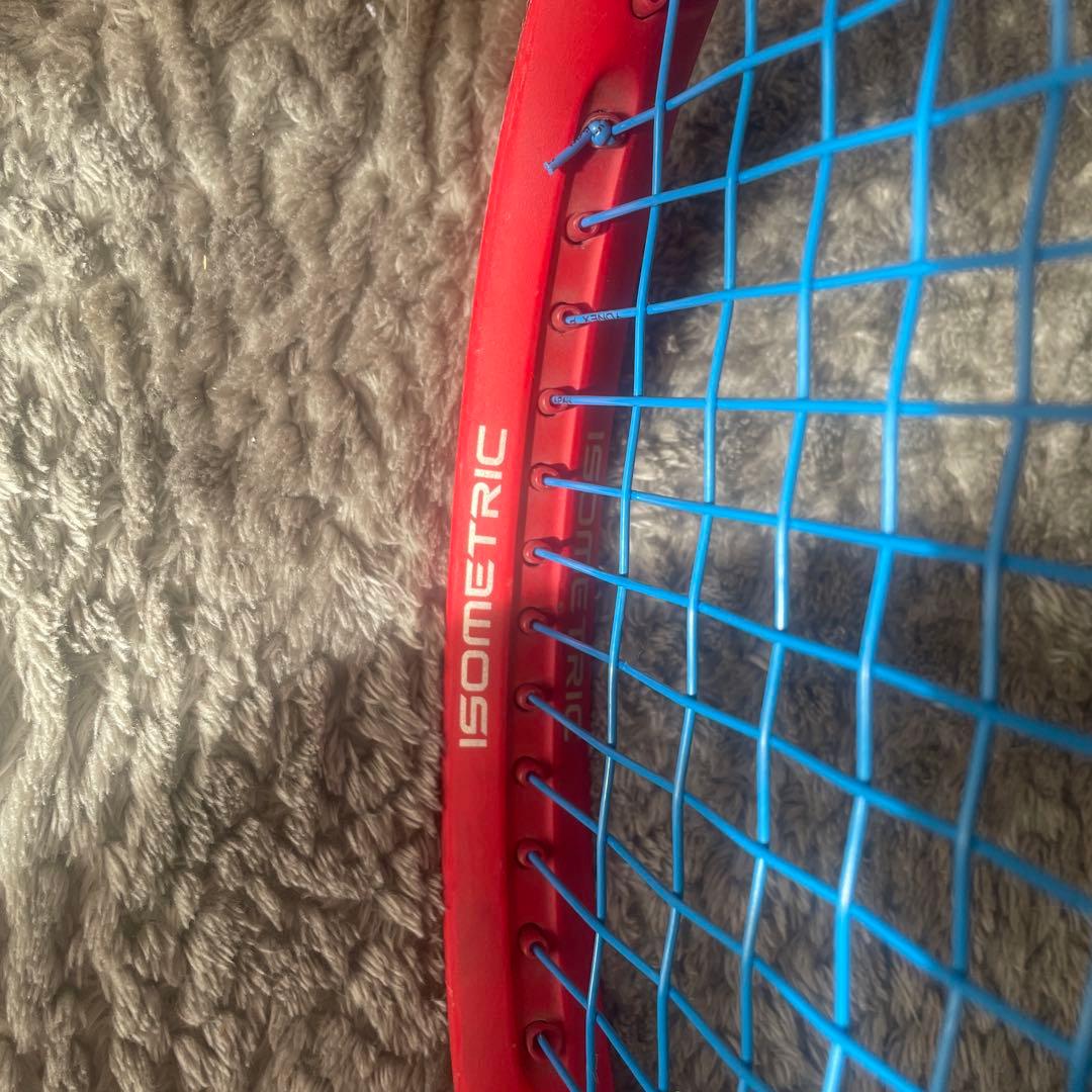 YONEX テニスラケット レッド/ブルー