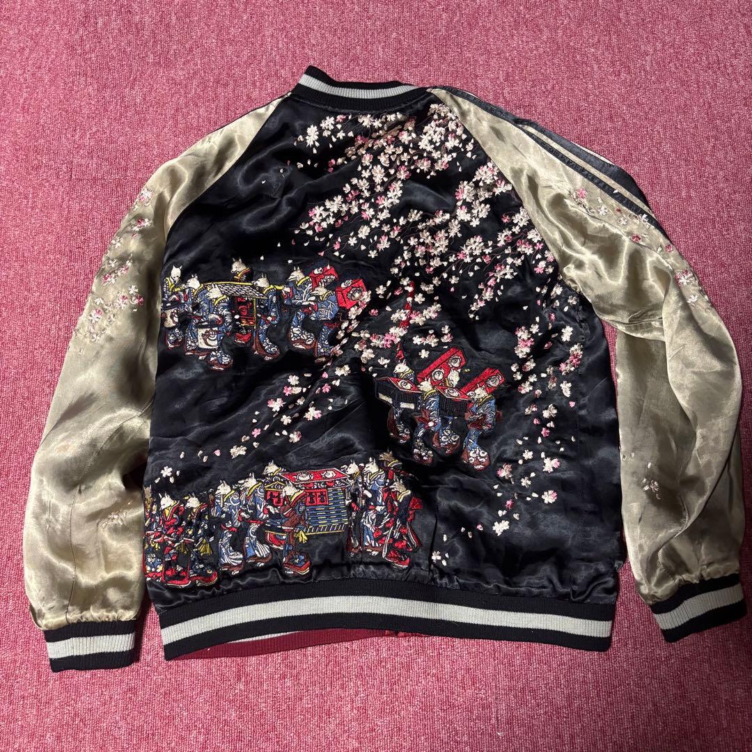 スカジャン 花旅楽団　Lサイズ