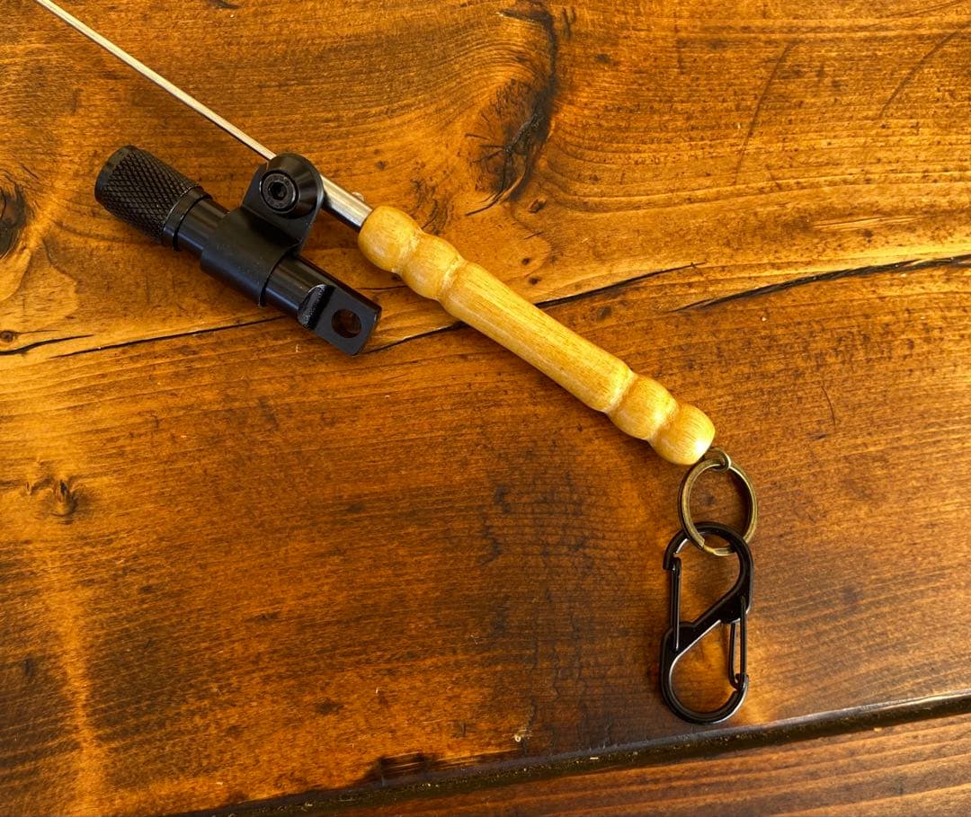 クワガタ採集セット　オリジナル掻き出し棒　デジタルノギス　採集ケース　虫除け