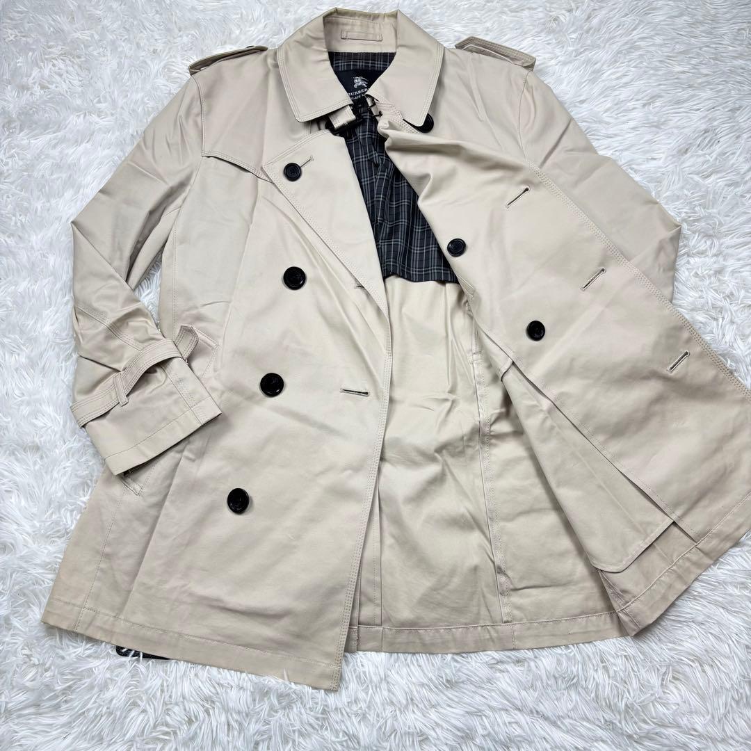 バーバリーブラックレーベル✨トレンチコート ノヴァチェック ベージュ Mサイズ