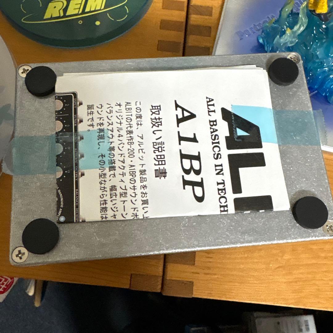 ALBIT A1BP TYPE II ベースプリアンプ 専用アダプター付き