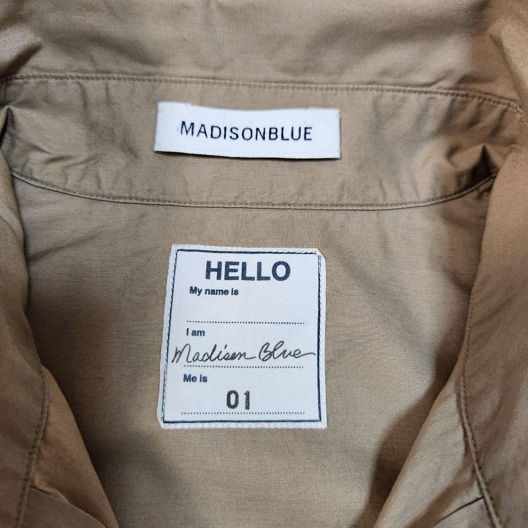 ◆美品 マディソンブルー J・BRADLEY SHIRT スリーブビッグシャツ