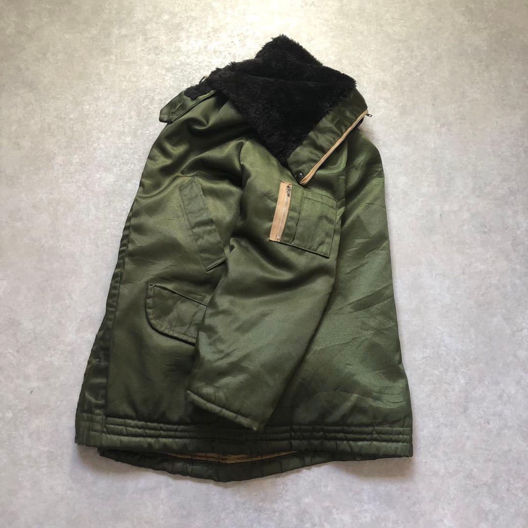 ユーロヴィンテージN-3B型フライジャケットスプリットフードミリタリー