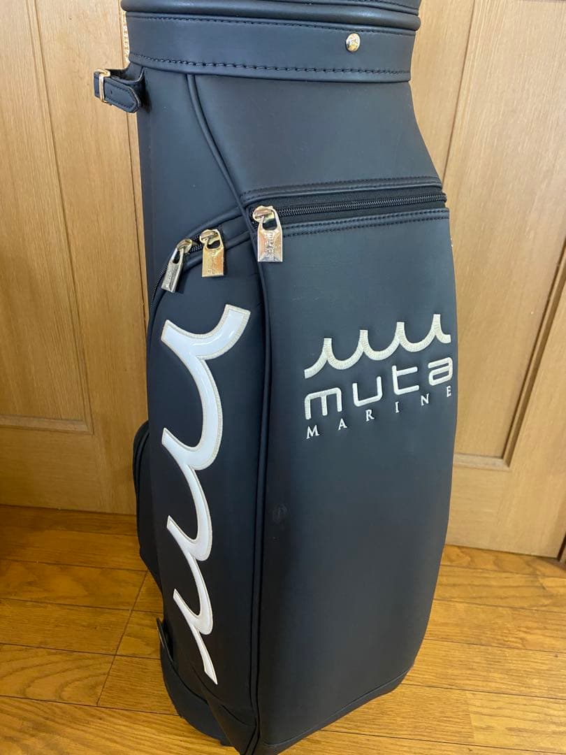 中古美品　ムータマリン　キャディバッグ