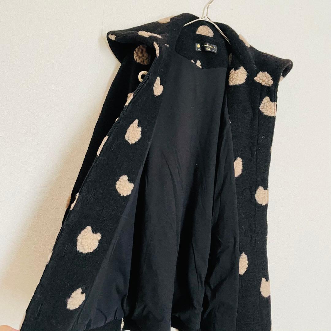 フランシュリッペ　ダッフルコート　新品未使用タグ付き　猫　ねこ　ネコ