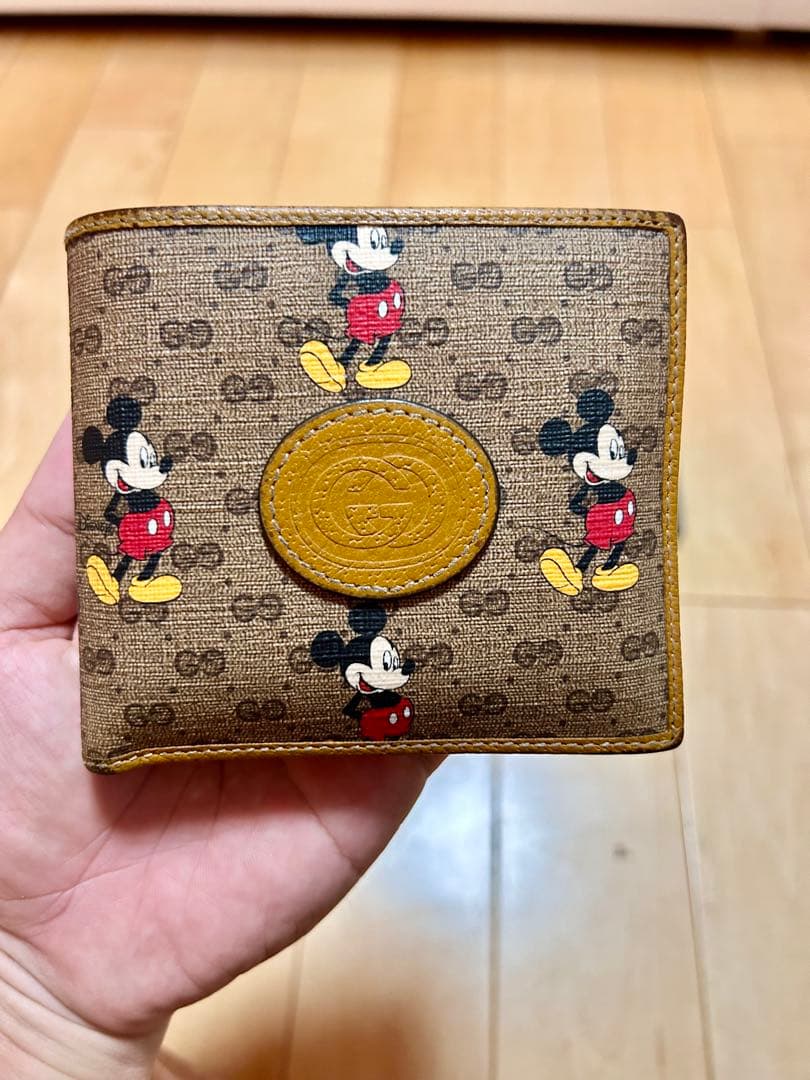 GUCCI x Disney ミッキーマウス 二つ折り財布