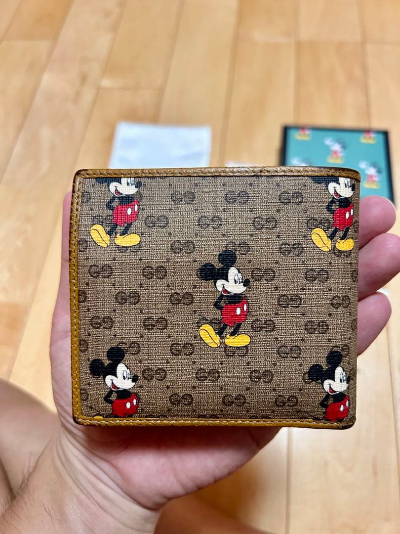 GUCCI x Disney ミッキーマウス 二つ折り財布