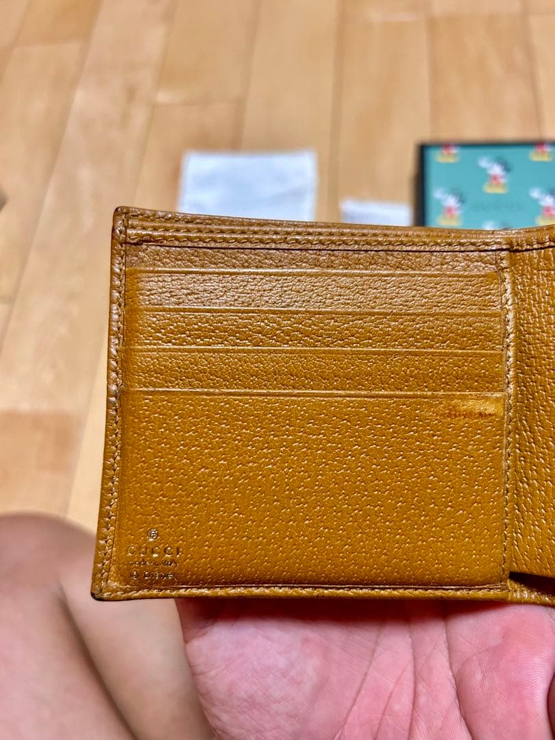 GUCCI x Disney ミッキーマウス 二つ折り財布