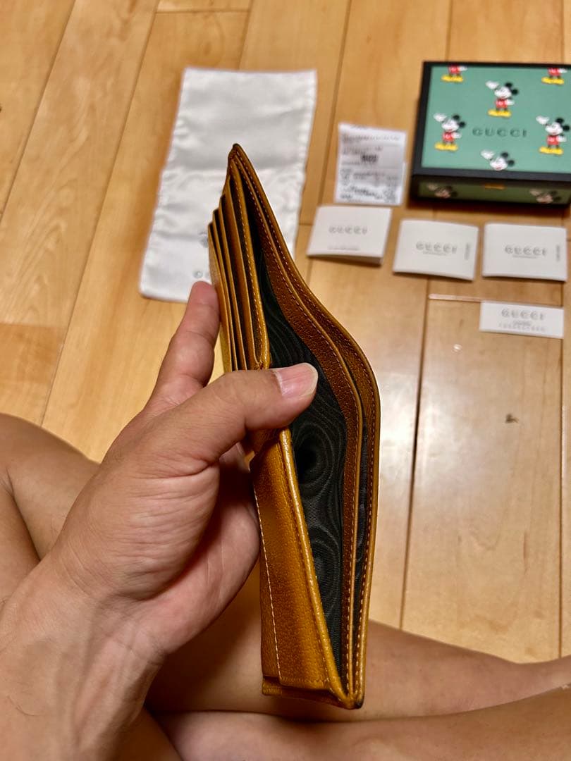 GUCCI x Disney ミッキーマウス 二つ折り財布