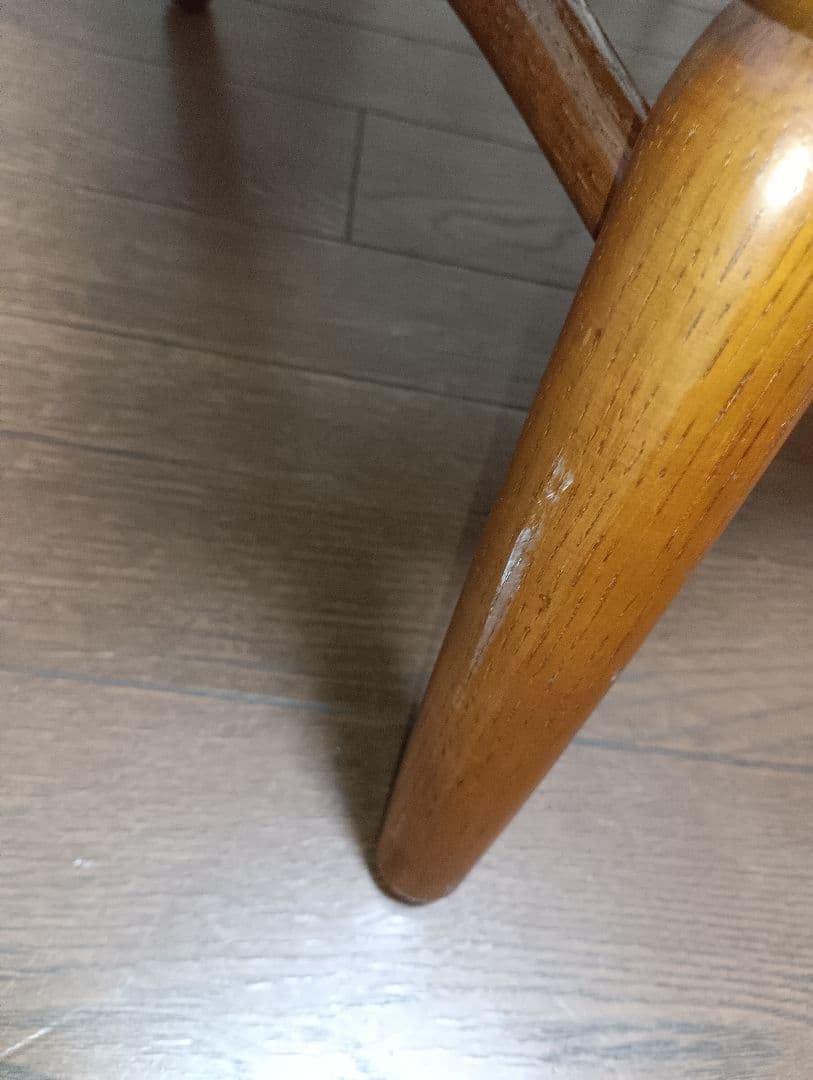 柏木工　①ウインザーチェア　曲げ木加工　椅子　飛騨家具